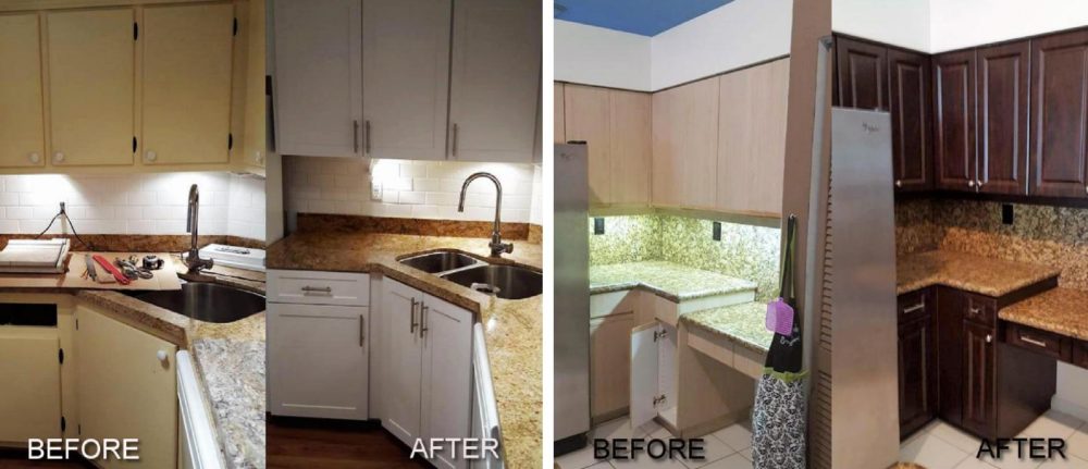 Kitchen Refacing Specialist 954 494 1130 Make Your Old Cabinets